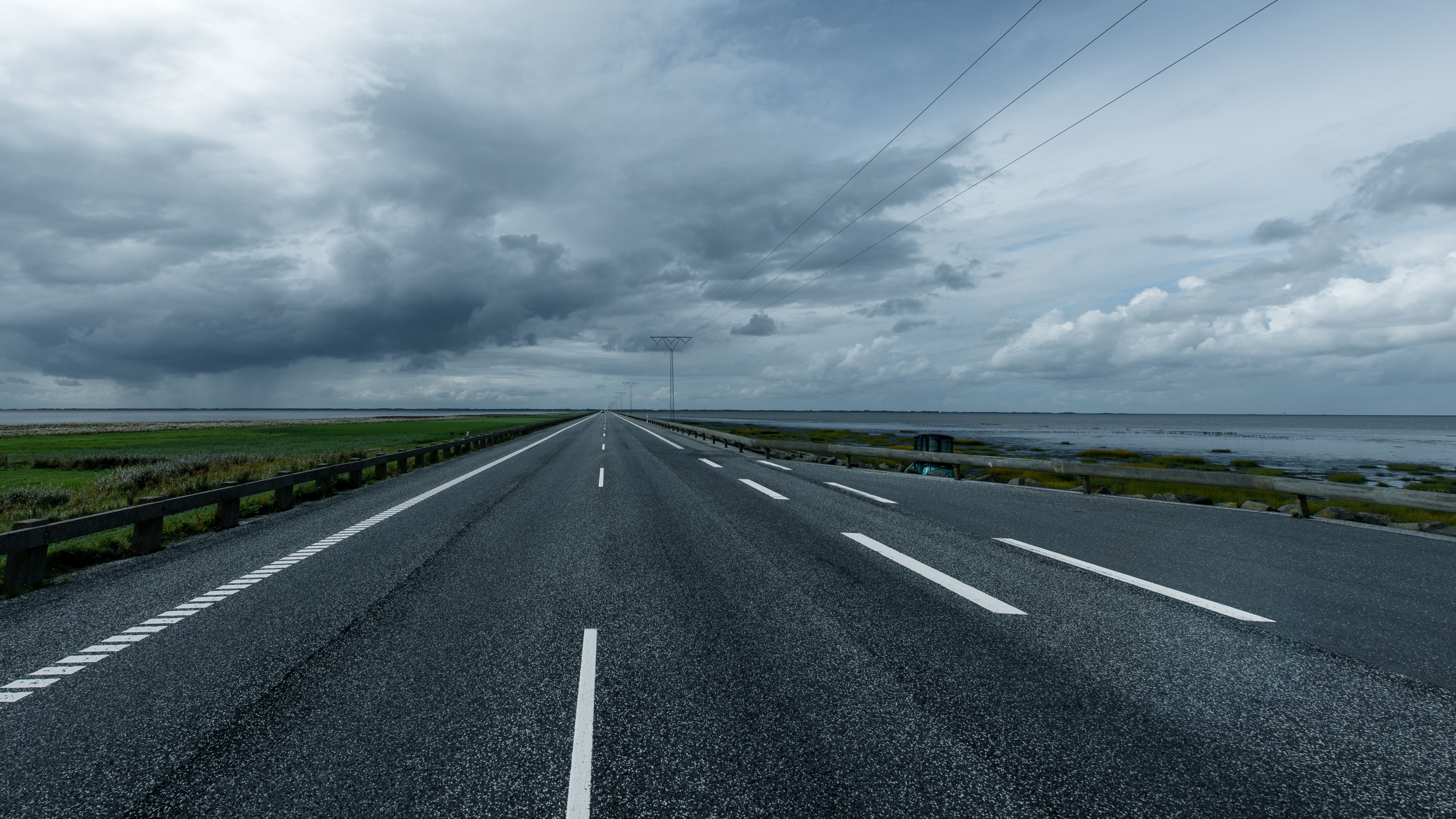 Defensive driving course road view